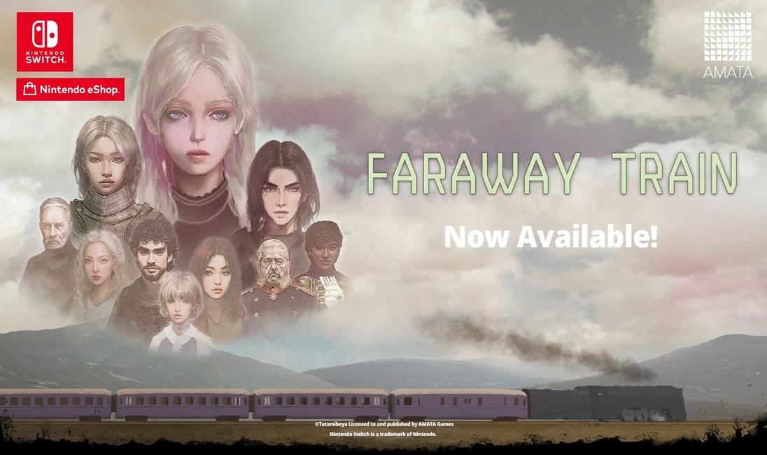 FARAWAY TRAIN Launches on Switch