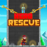 Hero Rescue - The Original Free Pin-Pulling Puzzle Game